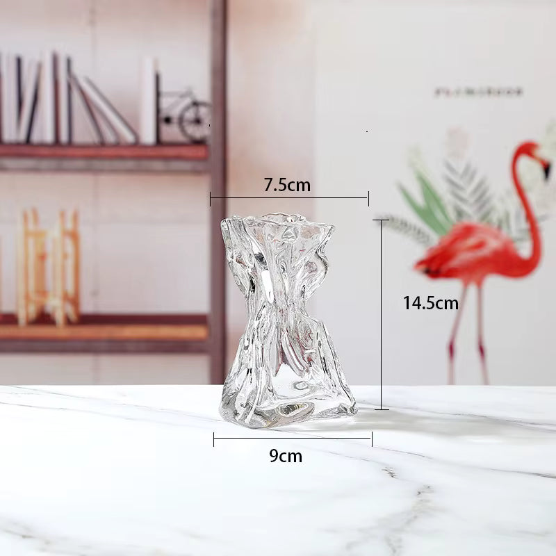 Origami Glass Vase